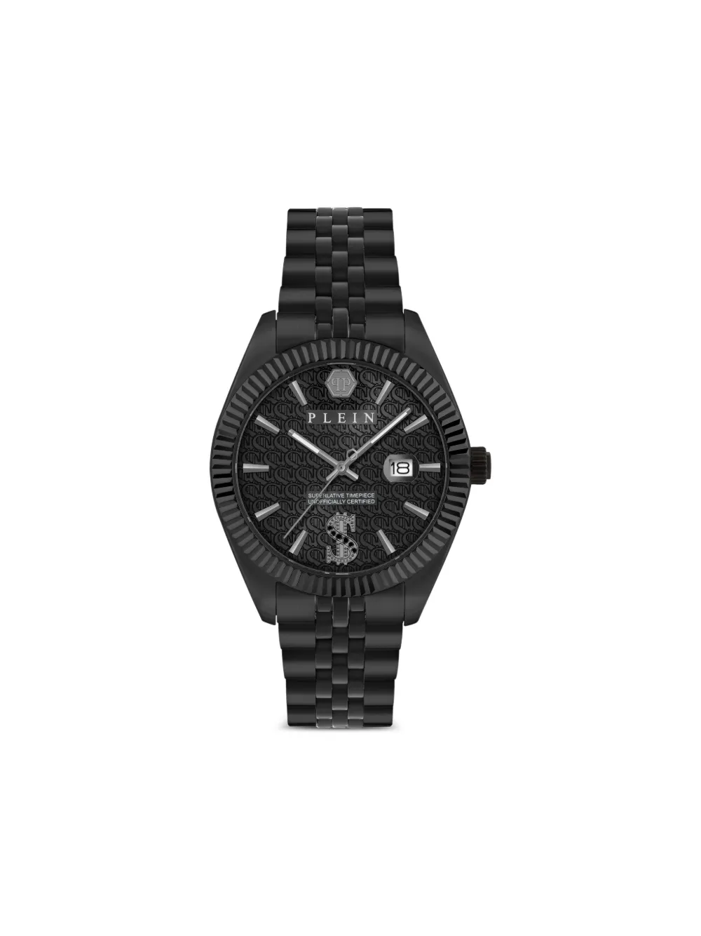

Наручные часы Date Superlative 41 мм Philipp Plein, черный