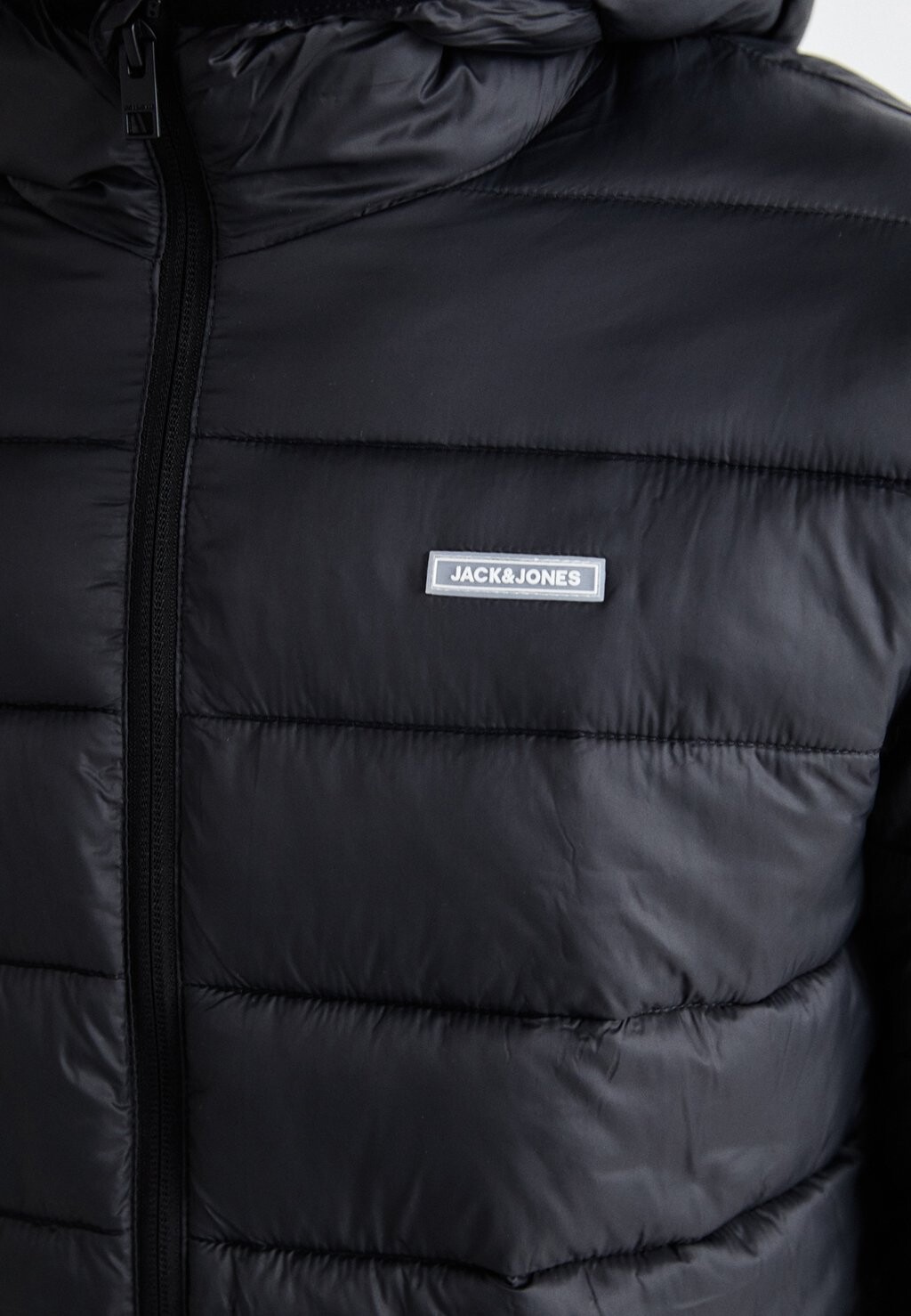 

Легкая куртка JJVINCENT PUFFER HOOD Jack & Jones, темно-серый