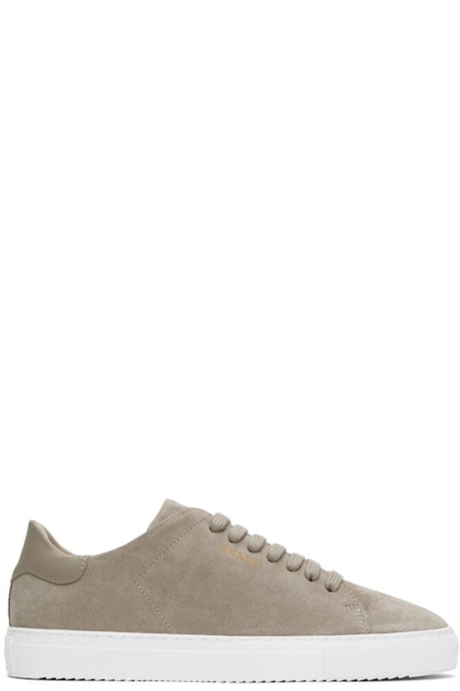 

Кроссовки Taupe Clean 90 из замши Axel Arigato