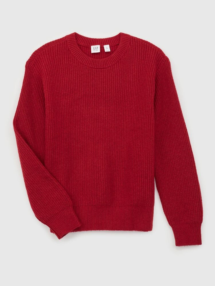 

Детский кашесофтовый свитер Gap, красный