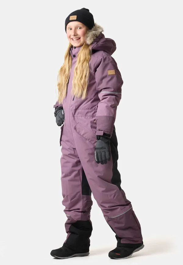 Зимний комбинезон hafjell детский зимний комбинезон Swedemount, Dk. Mauve Pale Mauve