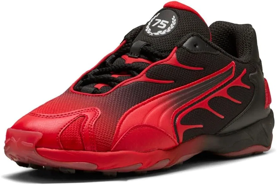 Мужские кроссовки PUMA F1 Inhale, Black Pop Red — фото 2