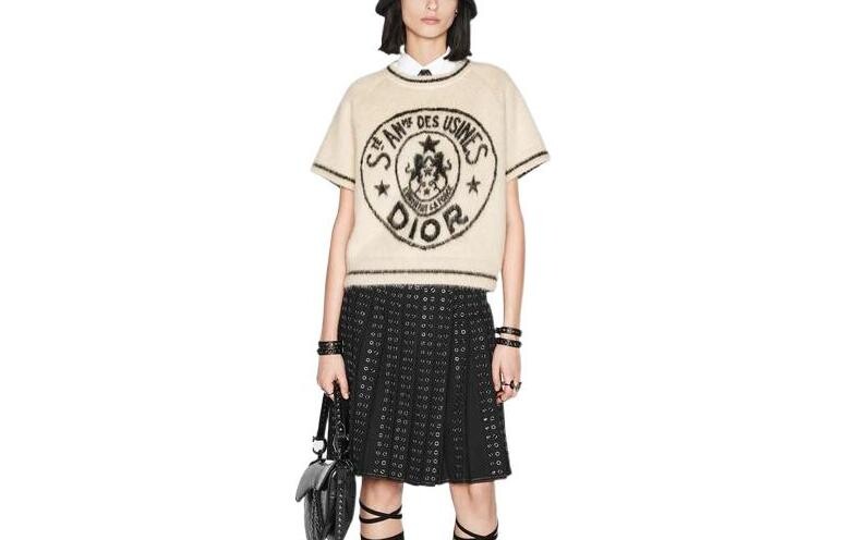 

Ежеквартальные новинки Кашемировый свитер женский Off White Dior