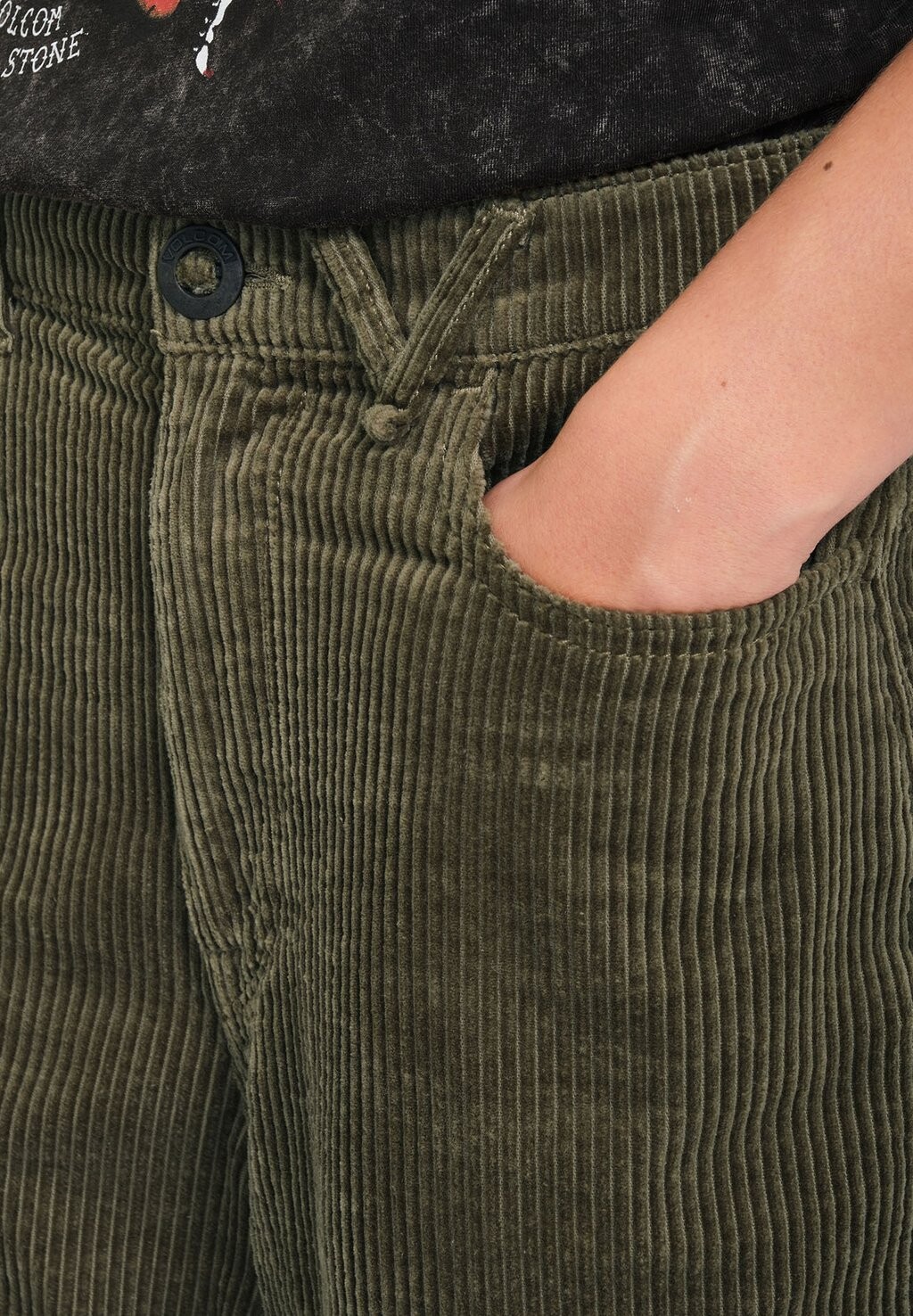 

Брюки WEELLOW CORD PNT Volcom, зеленый