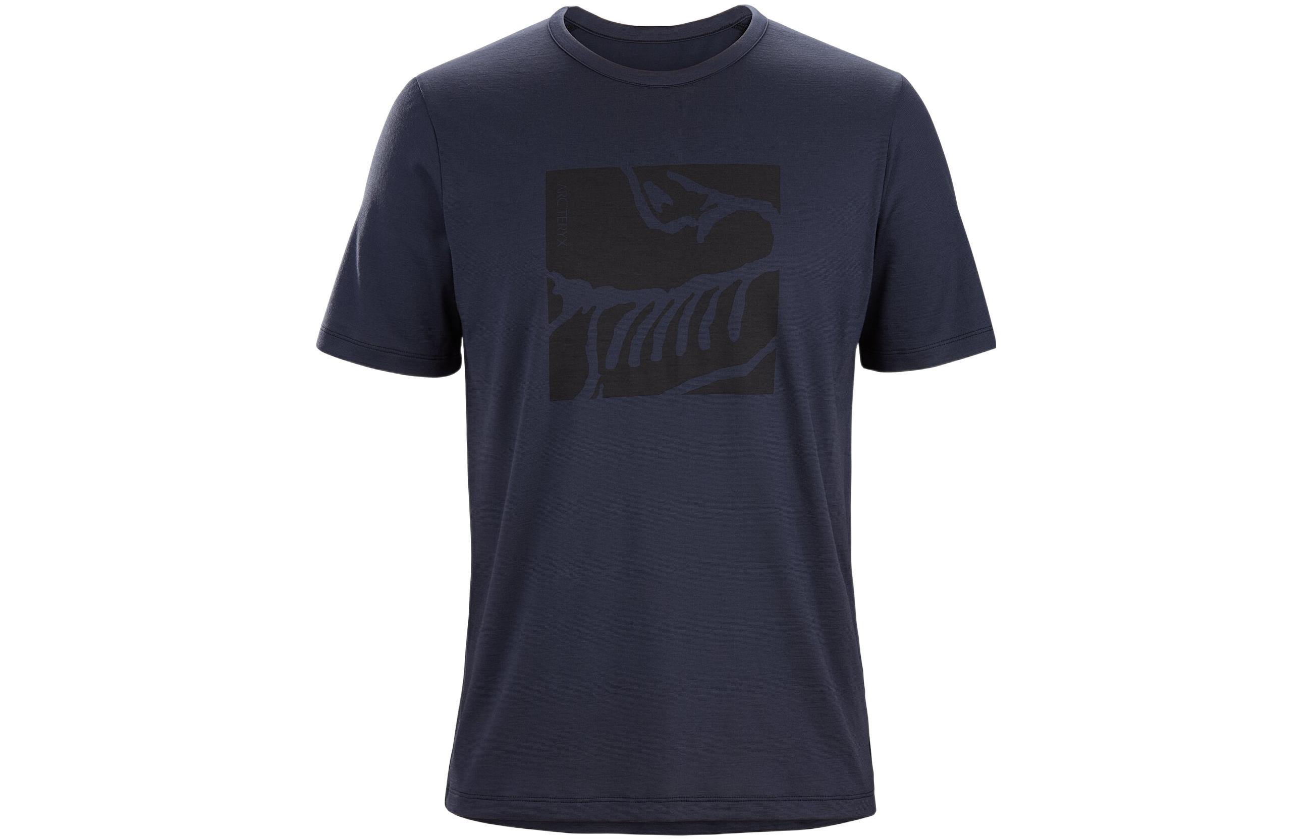 

Футболка Eris для мужчин Arcteryx, черный sapphire/черный sapphire