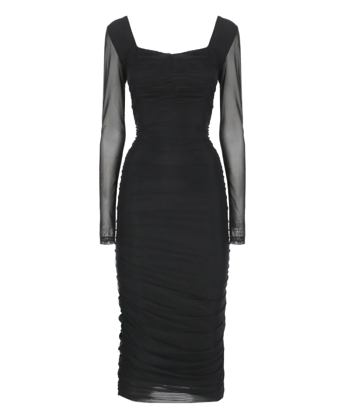 

Платье миди из тюля Sveva Mar De Margaritas, черный