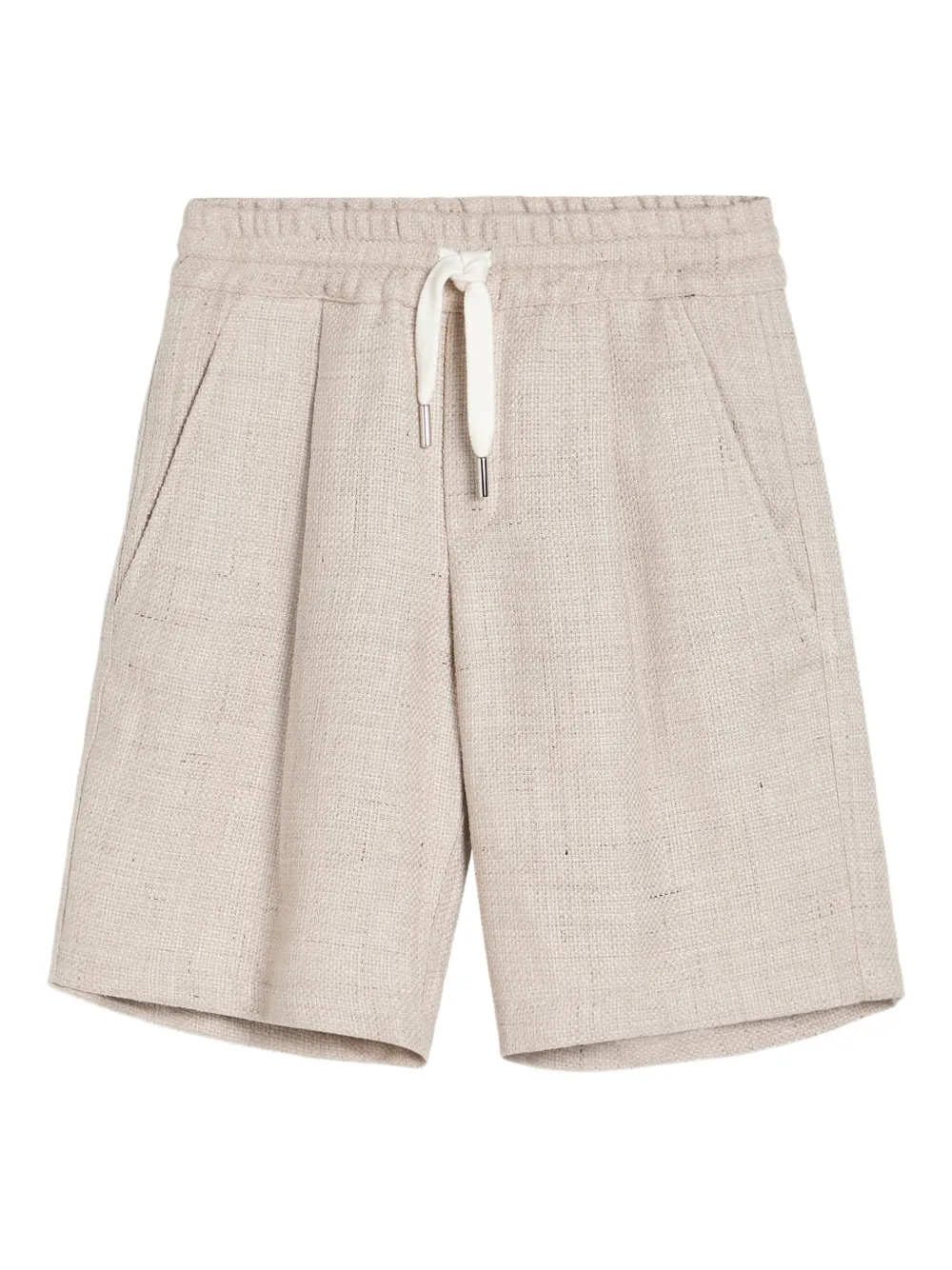 

Шорты с кулиской Brunello Cucinelli Kids, нейтральный