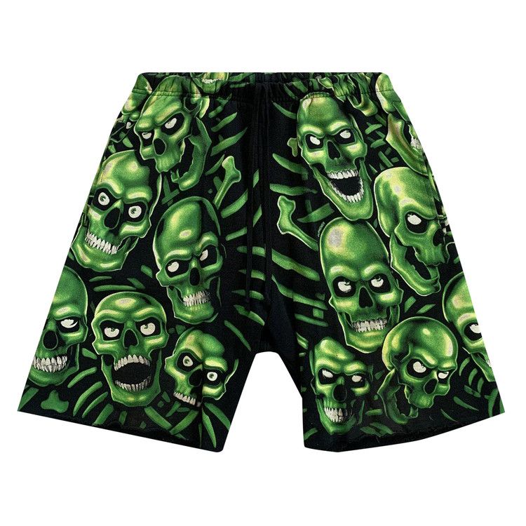 

Шорты Supreme x Liquid Blue Skull Pile Shorts, Green