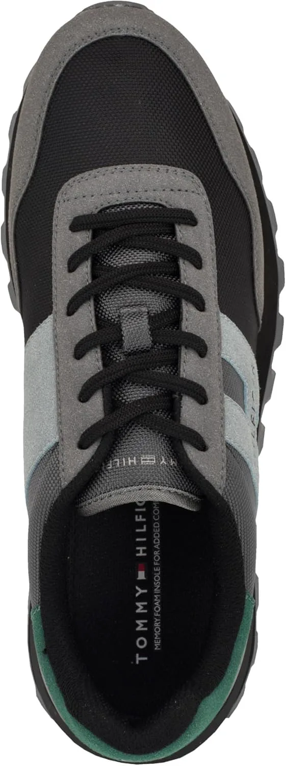 Кроссовки Tommy Hilfiger Mens Gani, серый/черный — фото 3