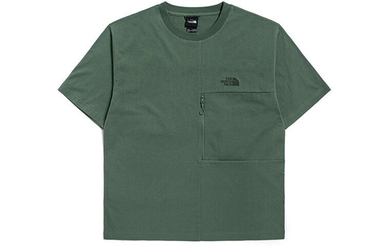

Футболка мужская зеленая The North Face, зеленый
