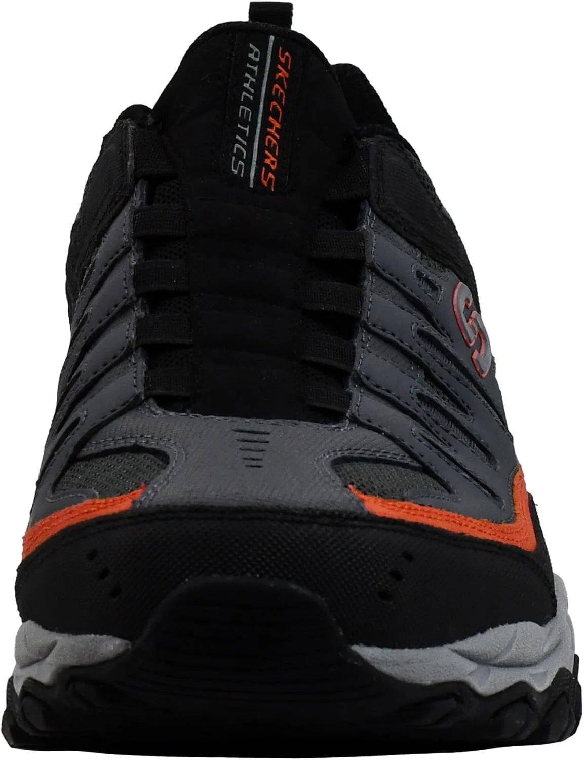 Кроссовки для ходьбы Skechers Black/Orange — фото 2