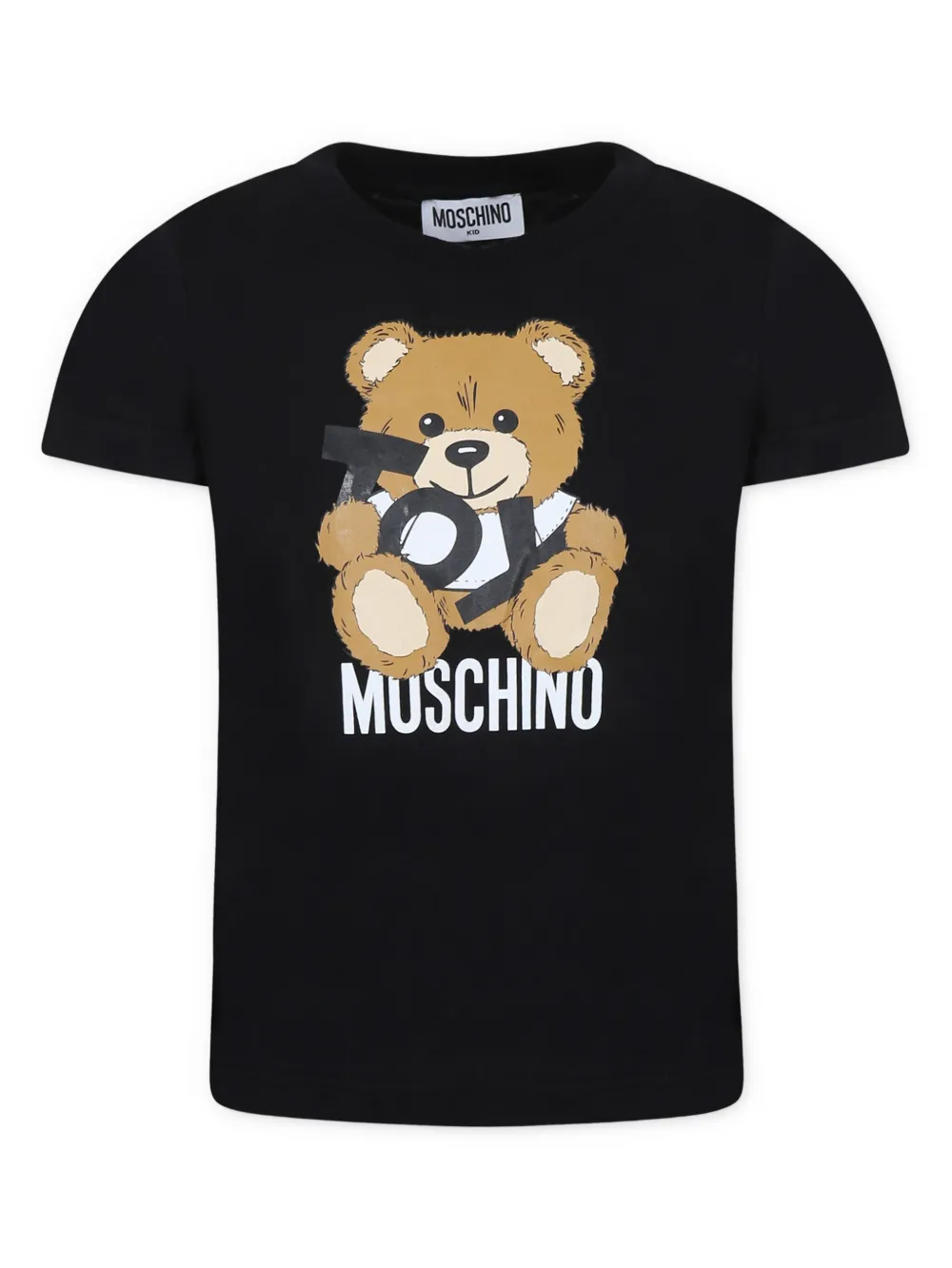 

Футболка Teddy Bear Moschino Kids, черный