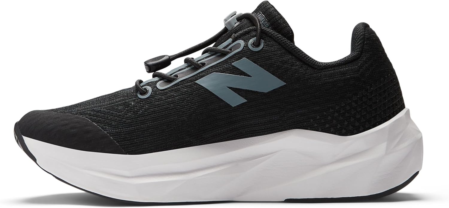 Детские кроссовки New Balance FuelCell Propel V5 Bungee (унисекс), черный/стальной — фото 3