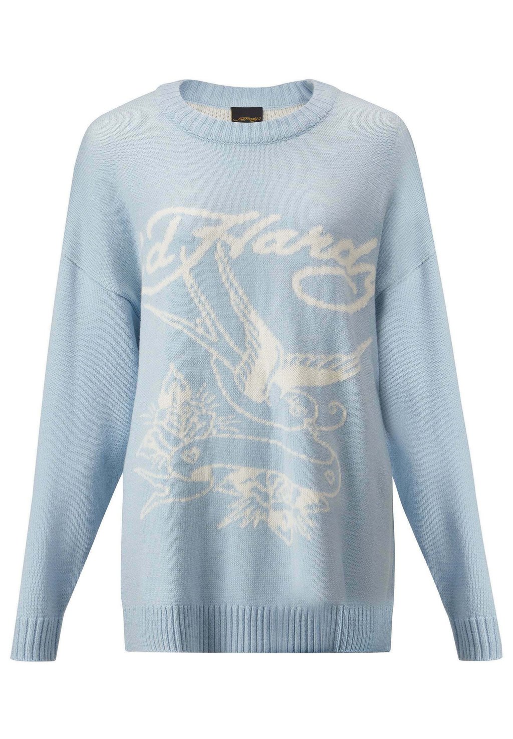 

Джемпер LOVE BIRD JAQUARD Ed Hardy, синий