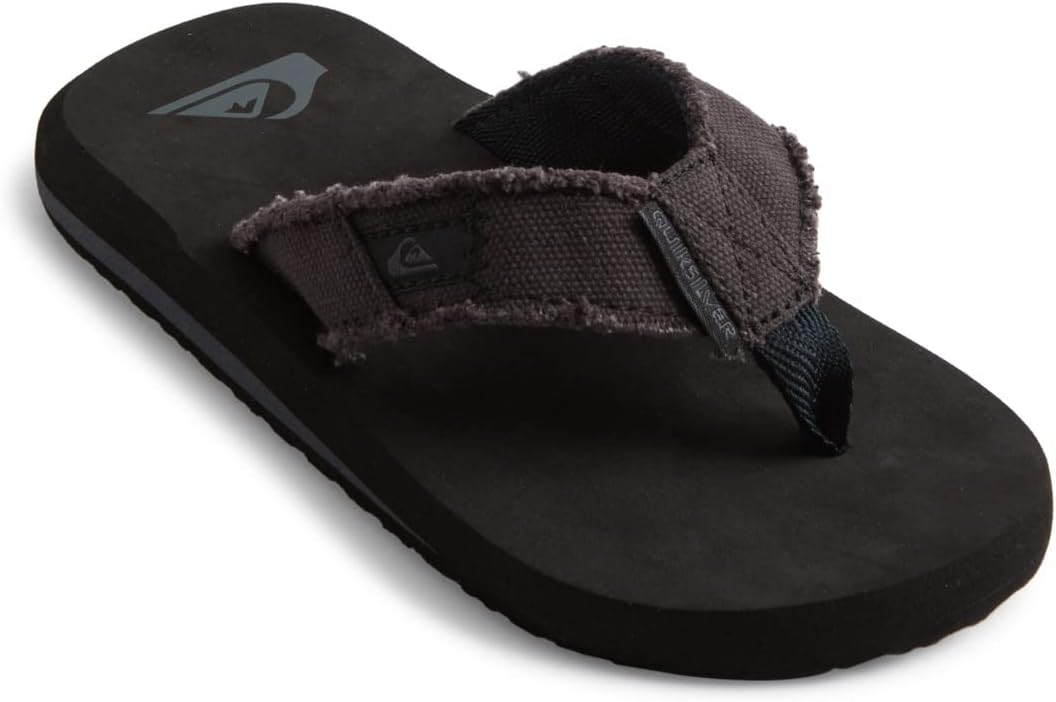 

Детские шлепанцы Quiksilver, черный/коричневый