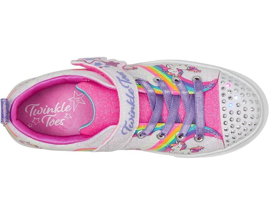 Кроссовки Skechers Twinkle Sparks 314809L, цвет White/Multi — фото 2