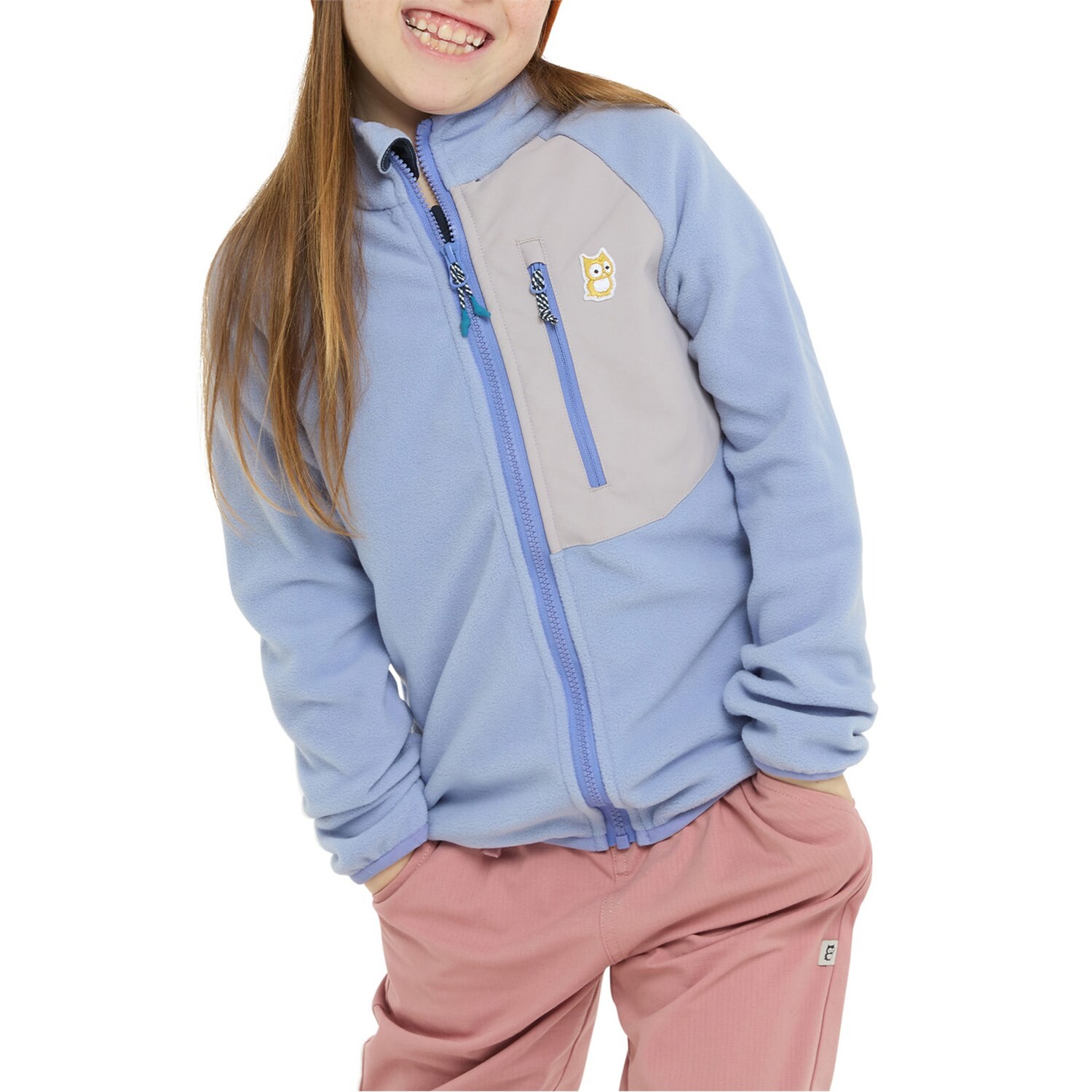 

Куртка namuk Avan Bio-Fleece, цвет Purple Blue/Dove Grey