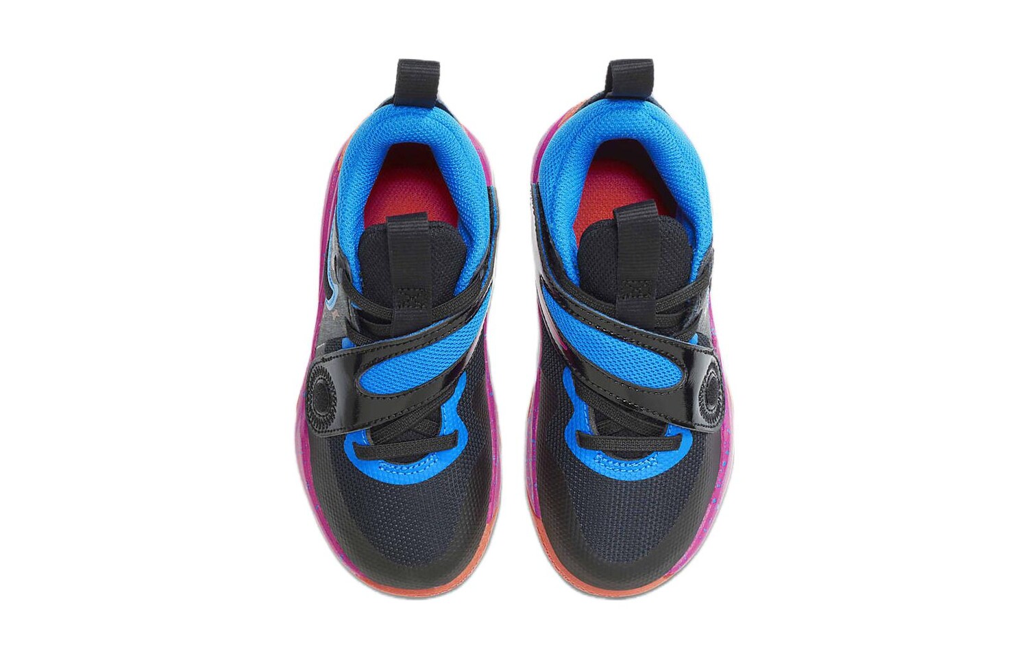 Баскетбольные кроссовки Team Hustle D 11 Kids для детей Nike, синий/черный — фото 4