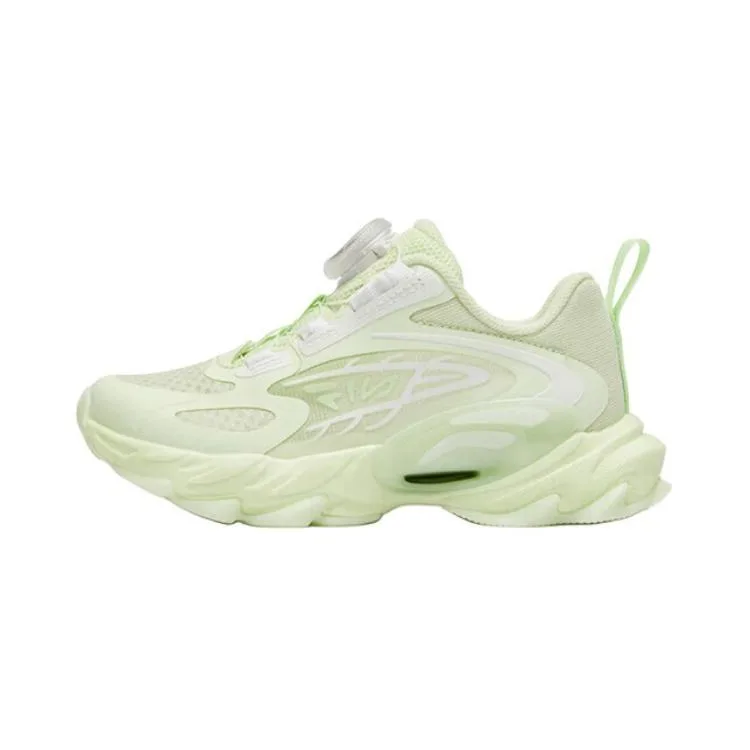 FILA KIDS Детские повседневные кроссовки Slip Resistant Abrasion Resistant Green White для детей 3-7 лет