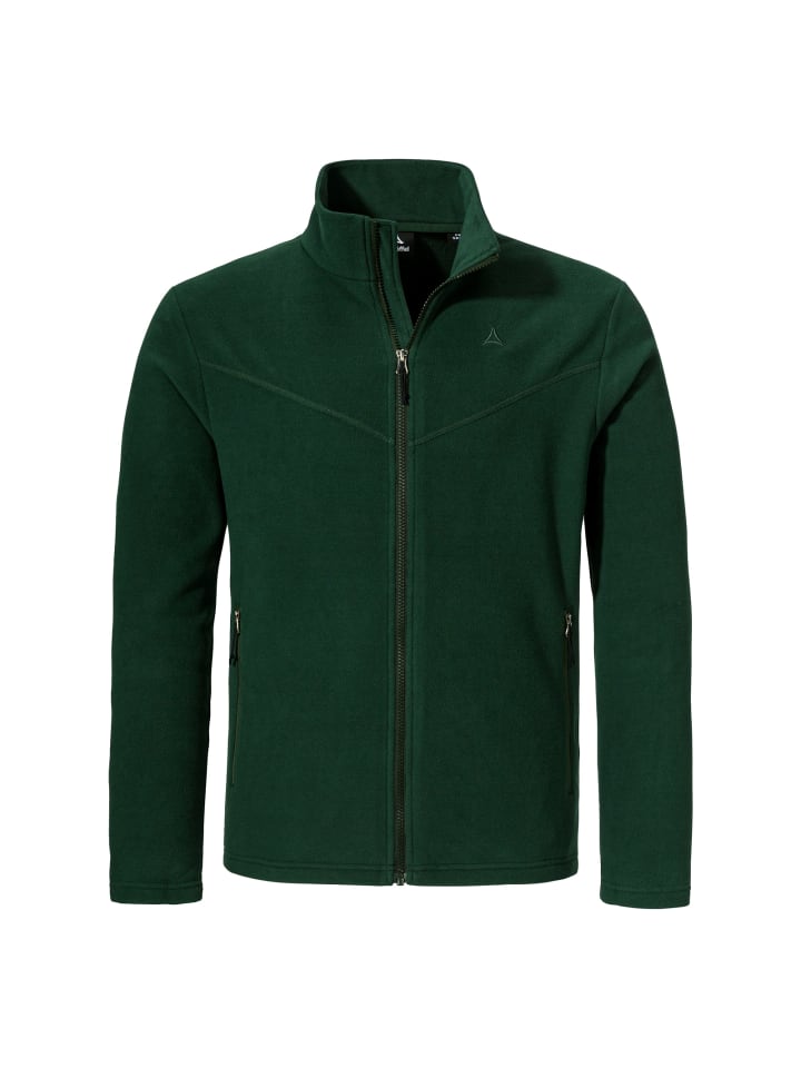 

Schöffel Флисовая куртка в стиле Кутан, темно-зеленого цвета