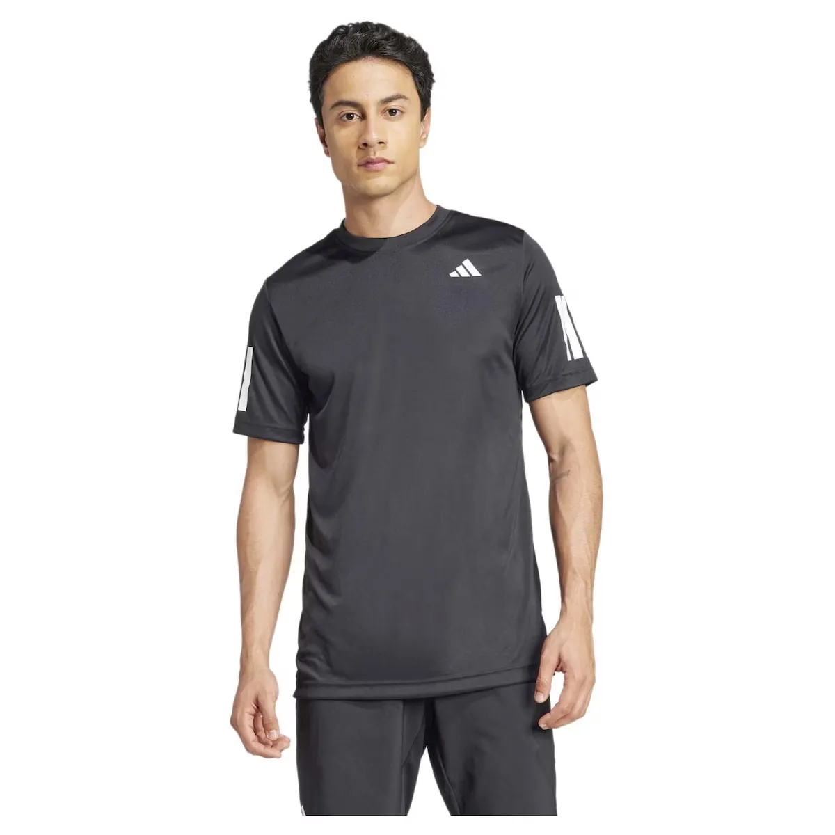 

Мужская теннисная рубашка CLUB 3STR Adidas, чёрный