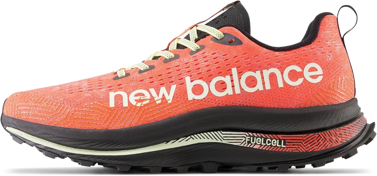 

Кроссовки для бега по пересеченной местности New Balance Fuelcell Supercomp Trail V1 для мужчин, Neon Dragonfly/Black