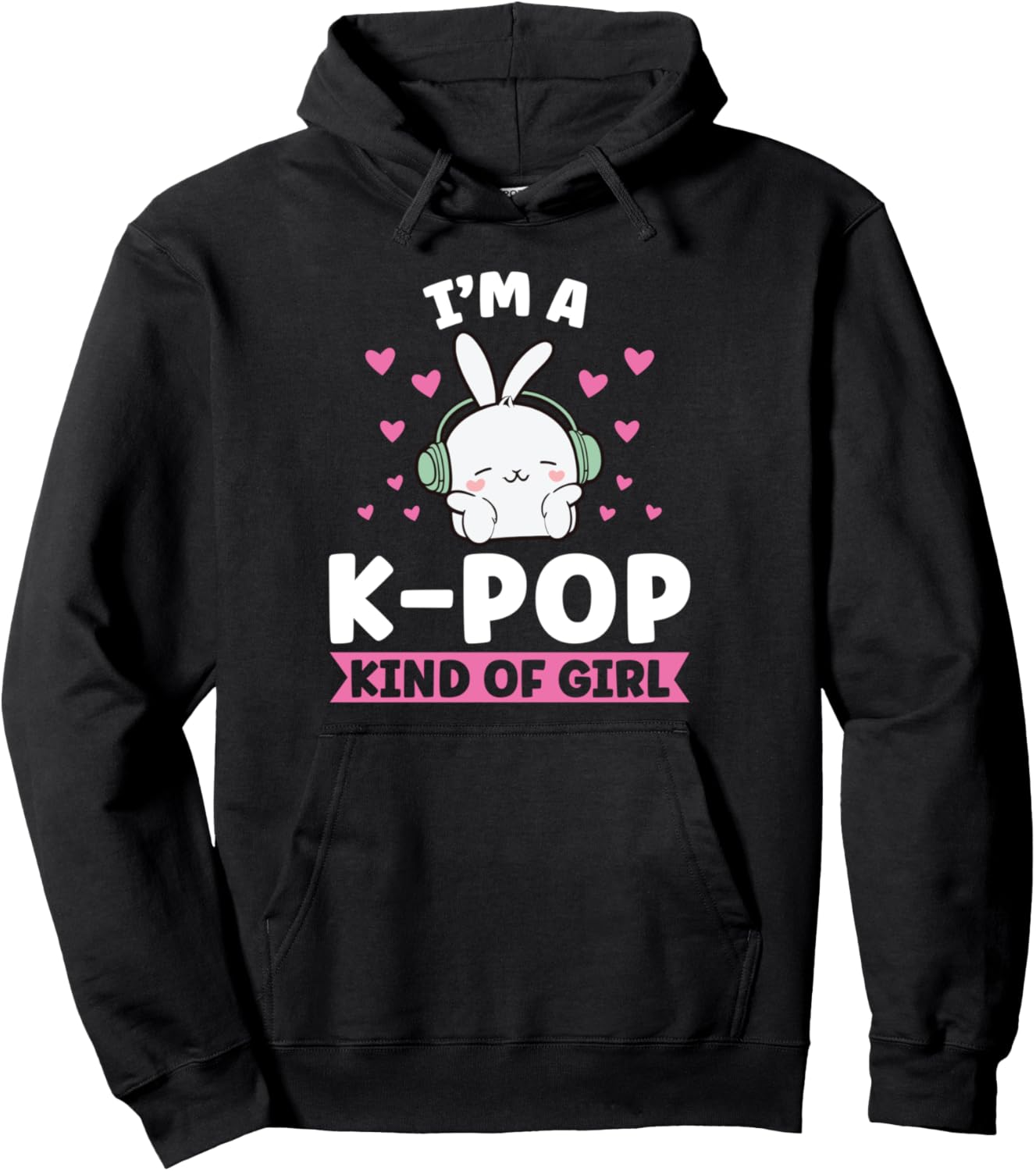 

Толстовка, Я K-pop девушка, K-pop девушка в толстовке K-Pop Lover & K-Pop Merch Gift, черный