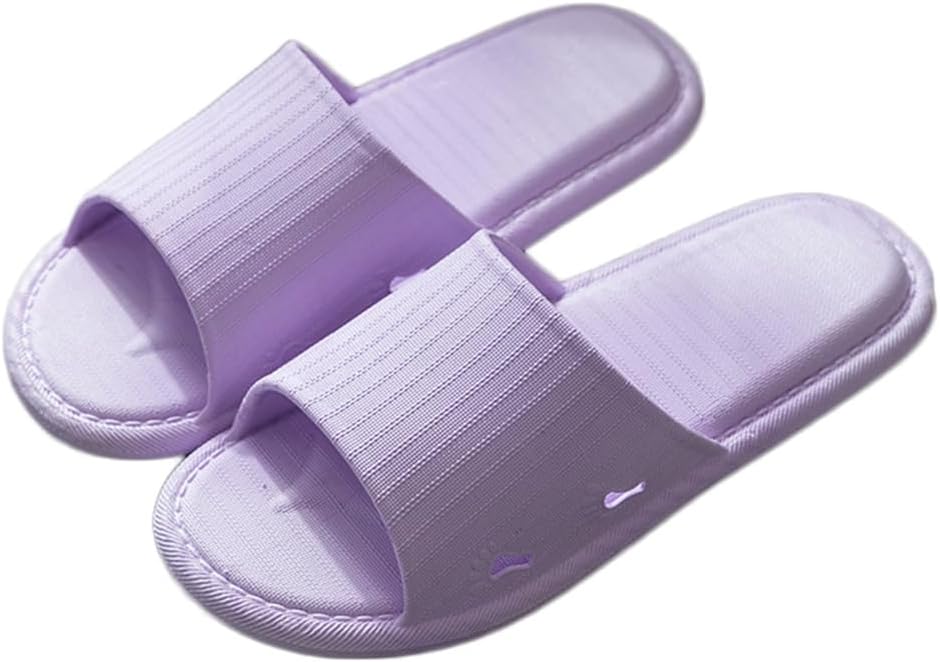 

Унисекс шлепанцы Rojeam с противоскользящей подошвой, быстро сохнущие, для душа, дома, ванной, сада и бассейна, фиолетовый