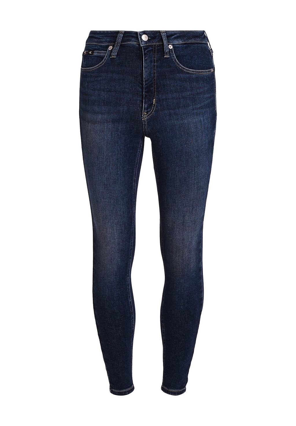 

Джинсы Skinny Fit High Rise Super Ankle Calvin Klein, деним темный