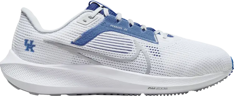 

Кроссовки Air Zoom Pegasus 40 'Kentucky', белый, Серый;белый, Кроссовки Air Zoom Pegasus 40 'Kentucky', белый
