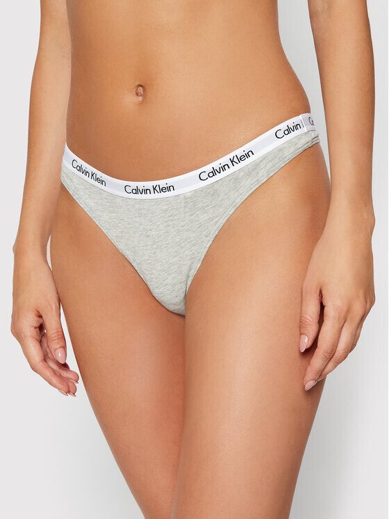 

Струнная танга Calvin Klein, серый