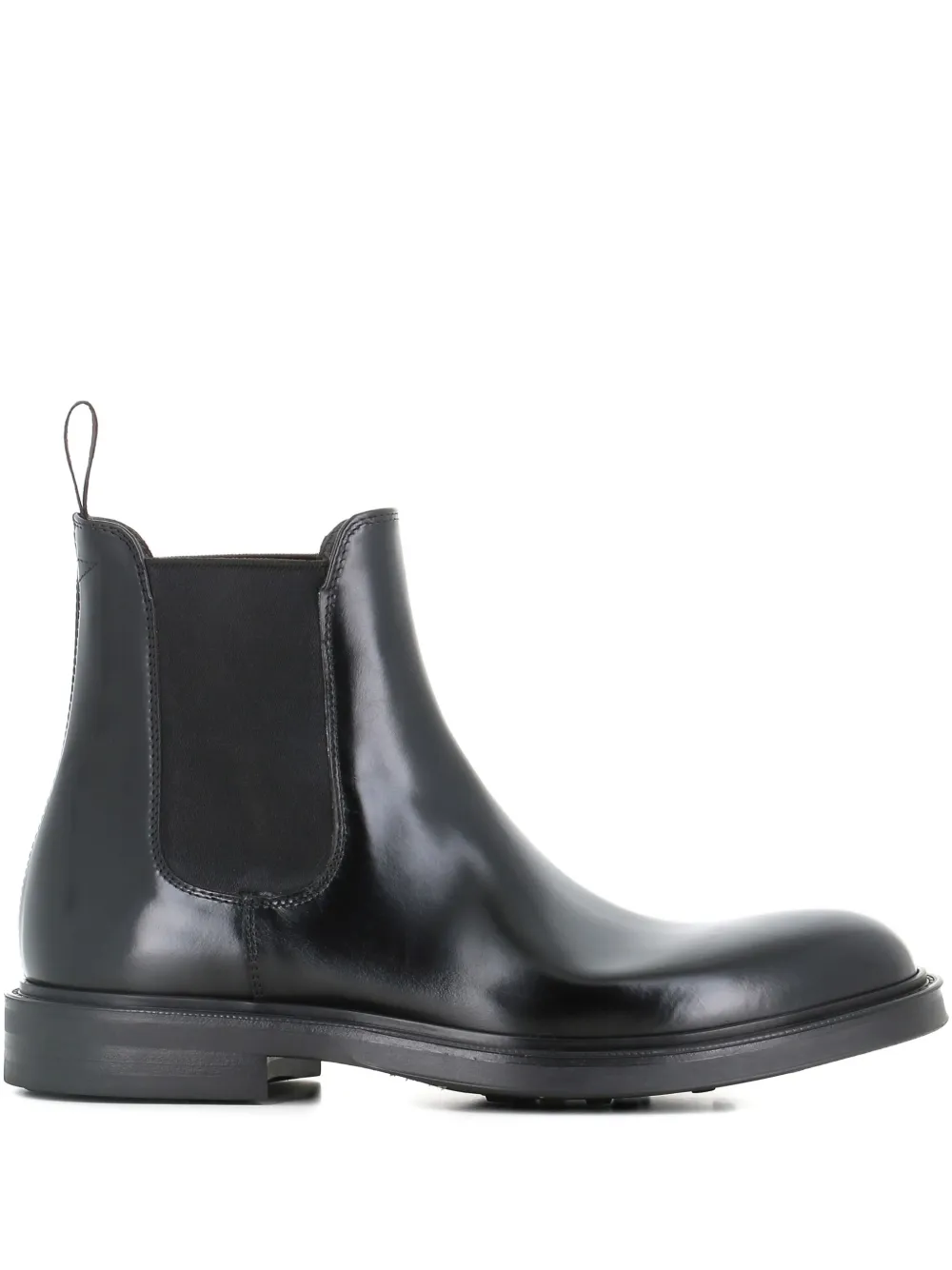 

Кожаные ботинки с эластичными вставками Green George, синий