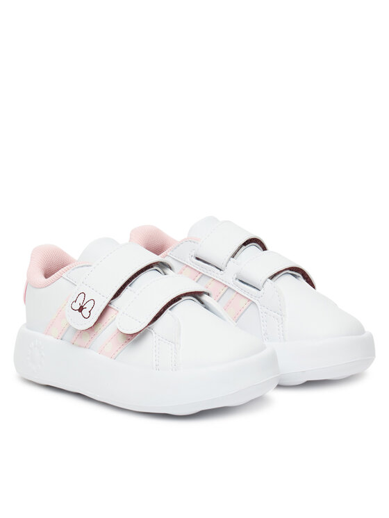 Кроссовки Grand Court Minnie Cf I JR8130 Adidas, белый — фото 2