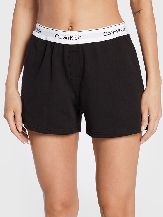 

Пижамные шорты стандартного кроя Calvin Klein, черный