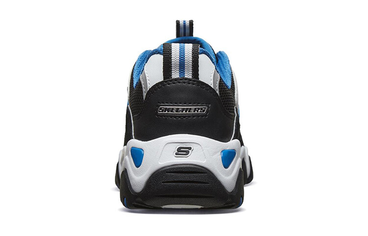 Кроссовки Skechers D"LITES Series Kids Lifestyle Shoes Kids Low-top Black/Blue — фото 4