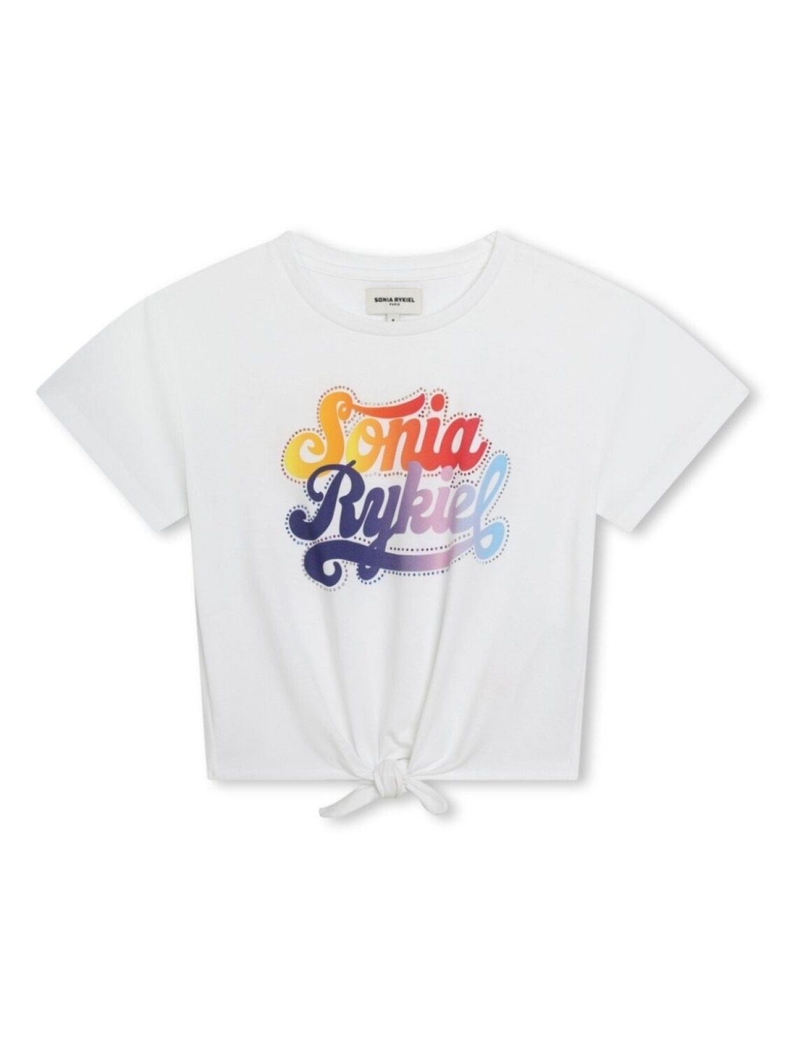 

Sonia Rykiel футболка с логотипом, белый