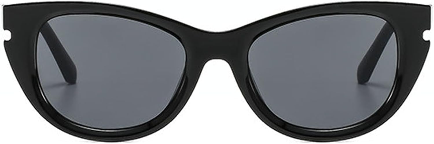 

Солнцезащитные очки Helena Y2K «Кошачий глаз» для женщин, 2025 год, роскошные дизайнерские винтажные солнцезащитные очки неправильной овальной формы для женщин, черные и желтые, C1