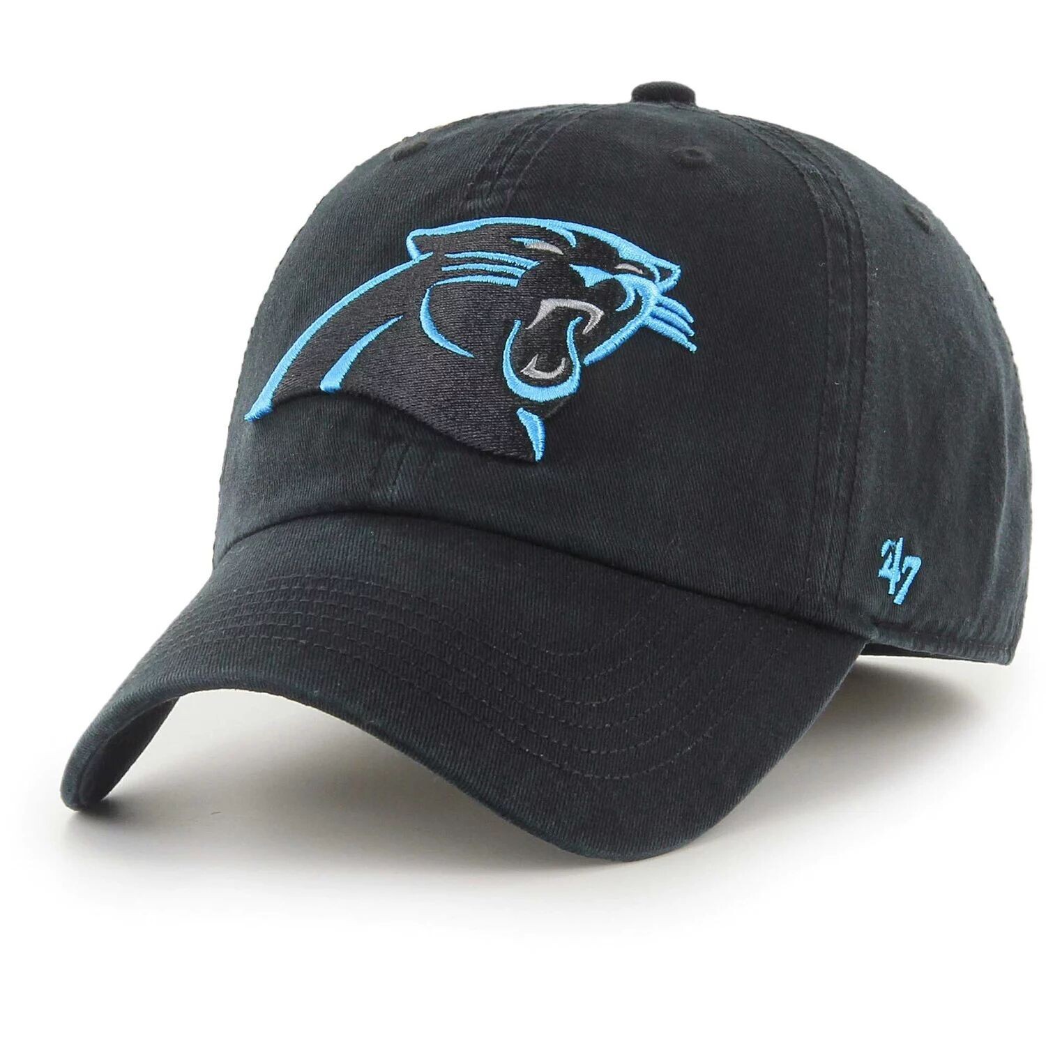 

Мужская приталенная шляпа с логотипом франшизы Black Carolina Panthers '47