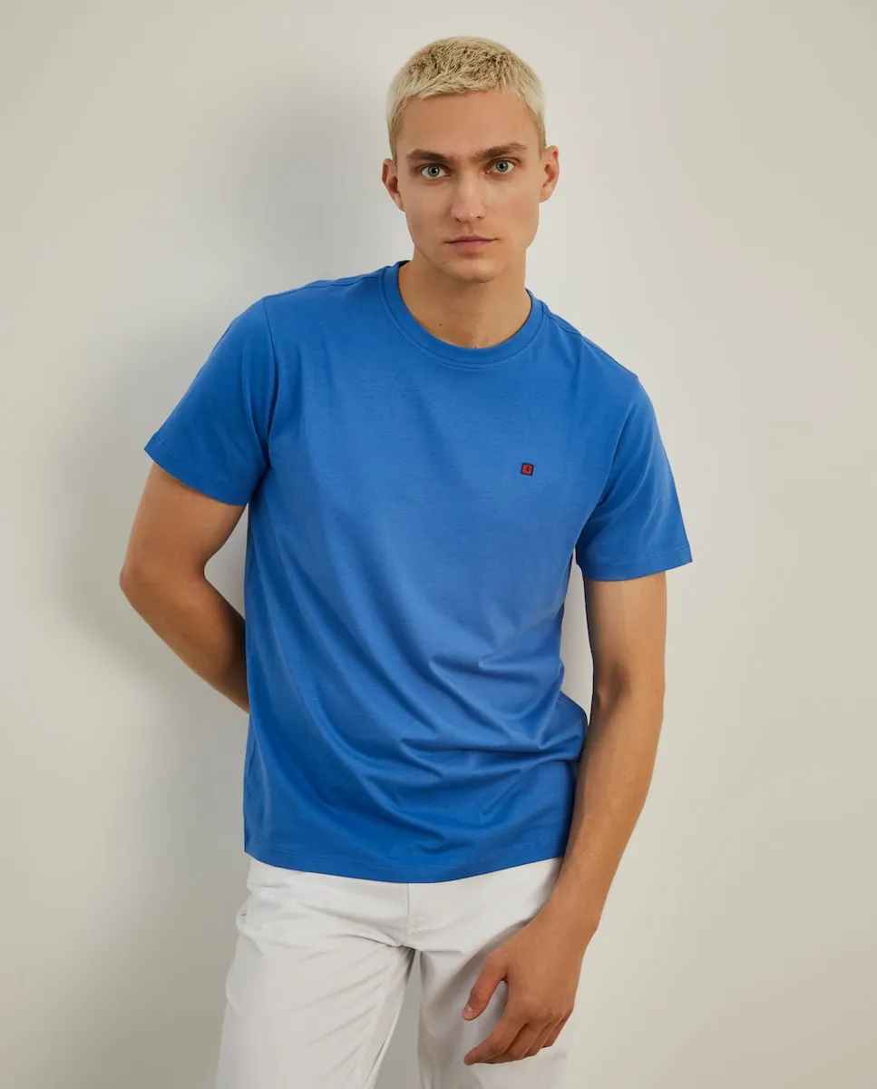 

Мужская базовая футболка из хлопка Lion Of Porches, синий