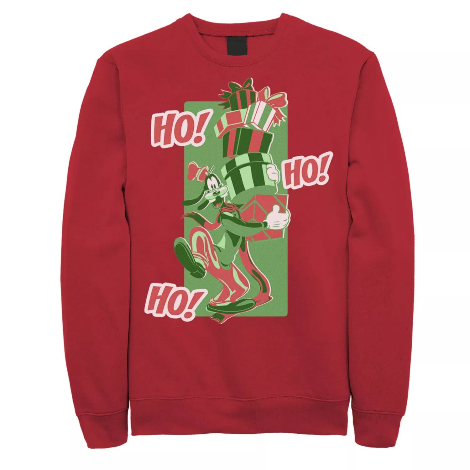 

Мужской свитшот с рождественским портретом Goofy Ho Ho Ho Disney