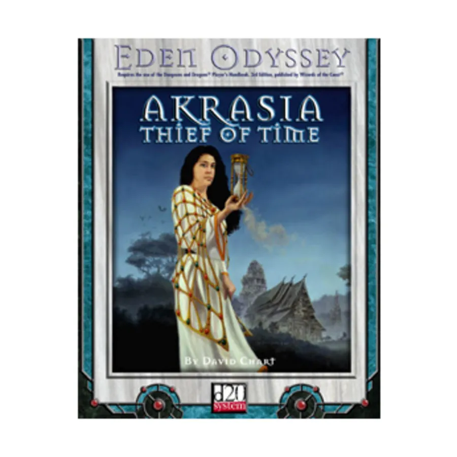 

Akrasia - Thief of Time, Roleplaying Games & Supplements (Eden Studios) (d20), мягкая обложка