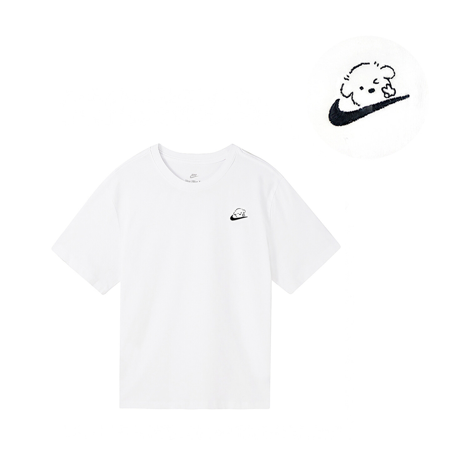 

Футболка унисекс белая Nike, белый