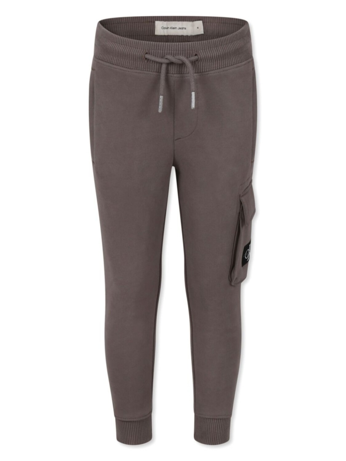 

Спортивные брюки с логотипом Calvin Klein Kids, коричневый