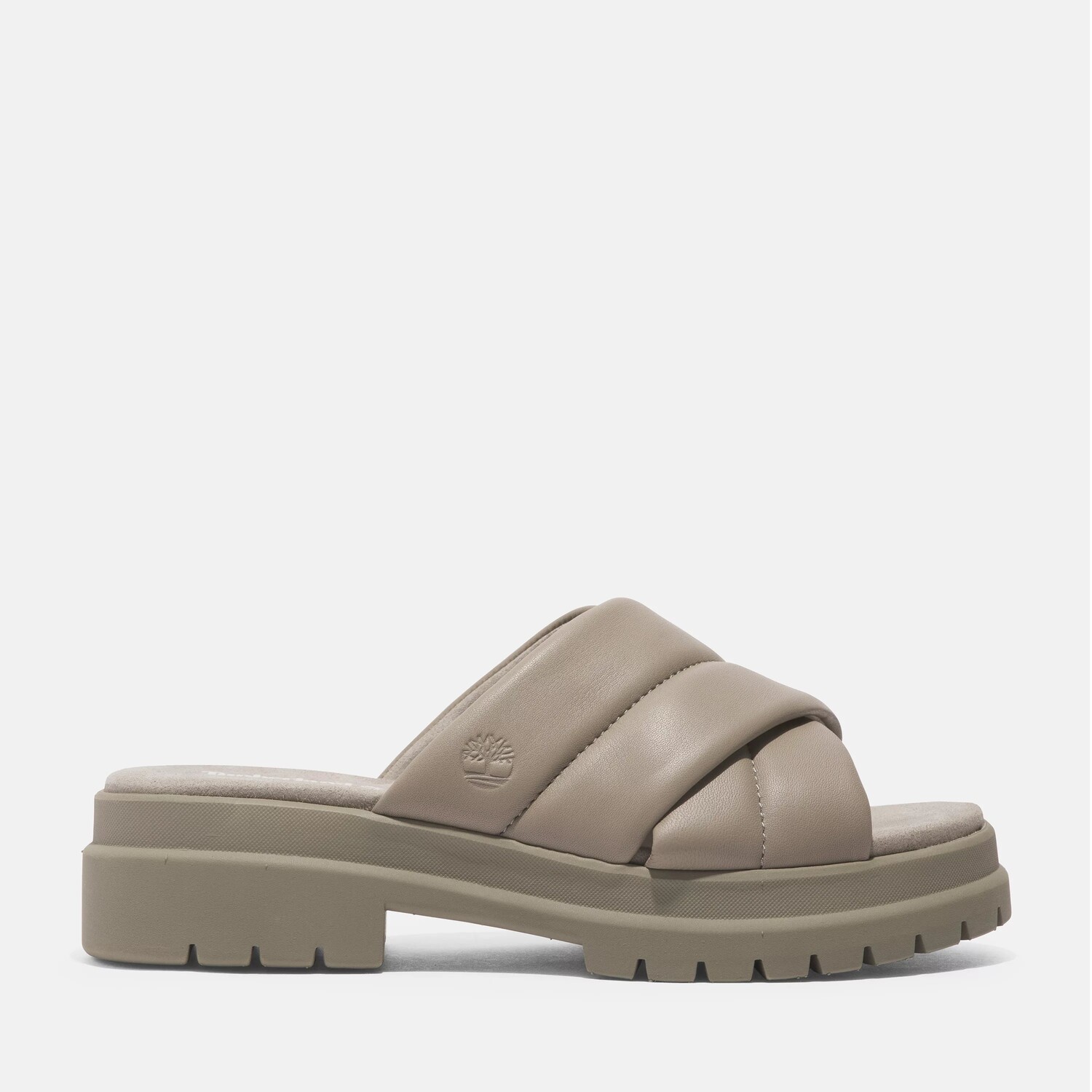 

Женские шлепанцы London Vibe Timberland, цвет Light Taupe Full-Grain