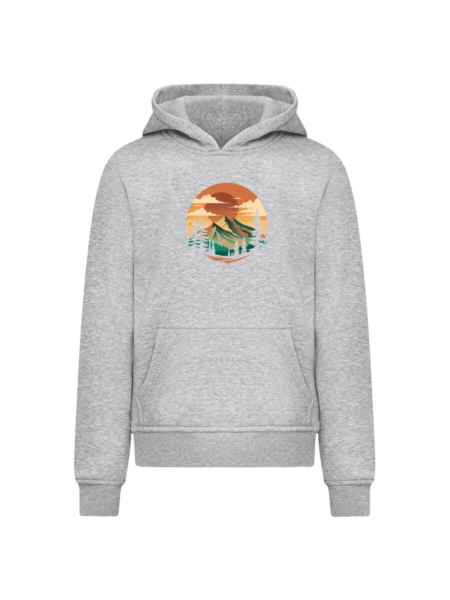 

Толстовка F4NT4STIC Sonnenuntergang Berglandschaft, Mottled Grey