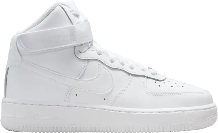 

Кроссовки Air Force 1 High LE GS 'Triple White', белый