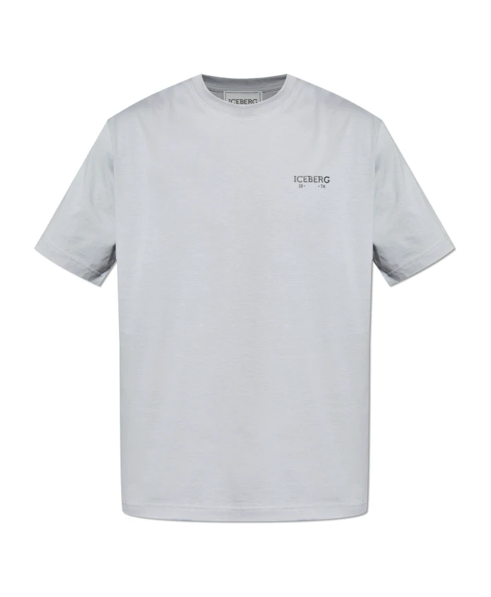 

Футболка с логотипом Iceberg, серый