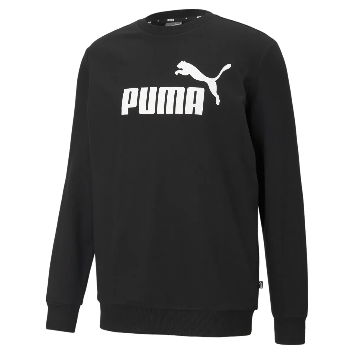 

Толстовка PUMA "Essentials Big Logo толстовка с круглым вырезом мужская", черный