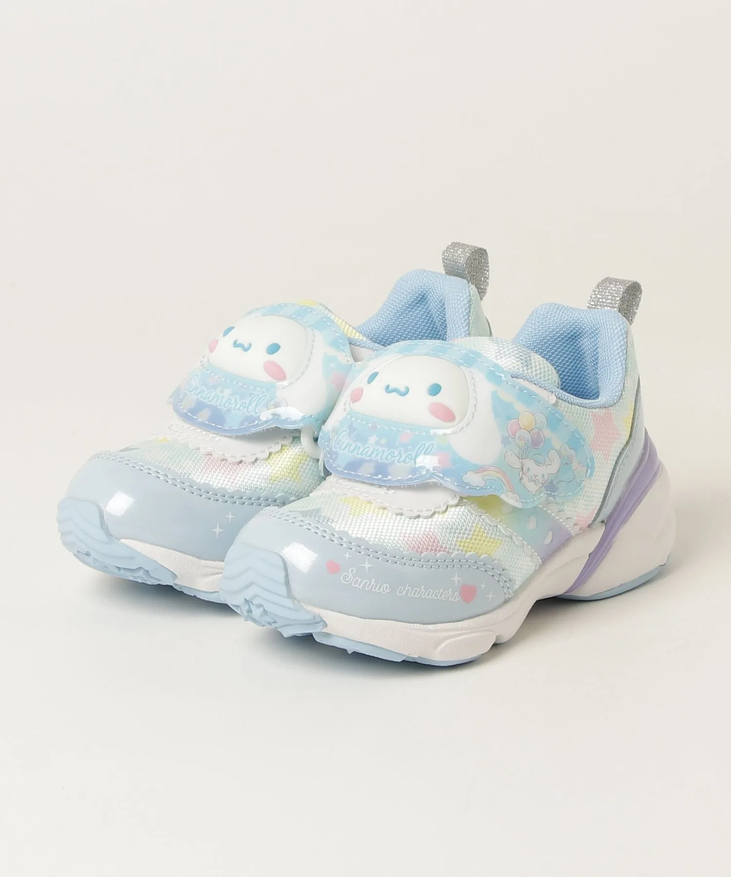 Детские кроссовки MoonStar Sanrio SA C040LE LED голубые