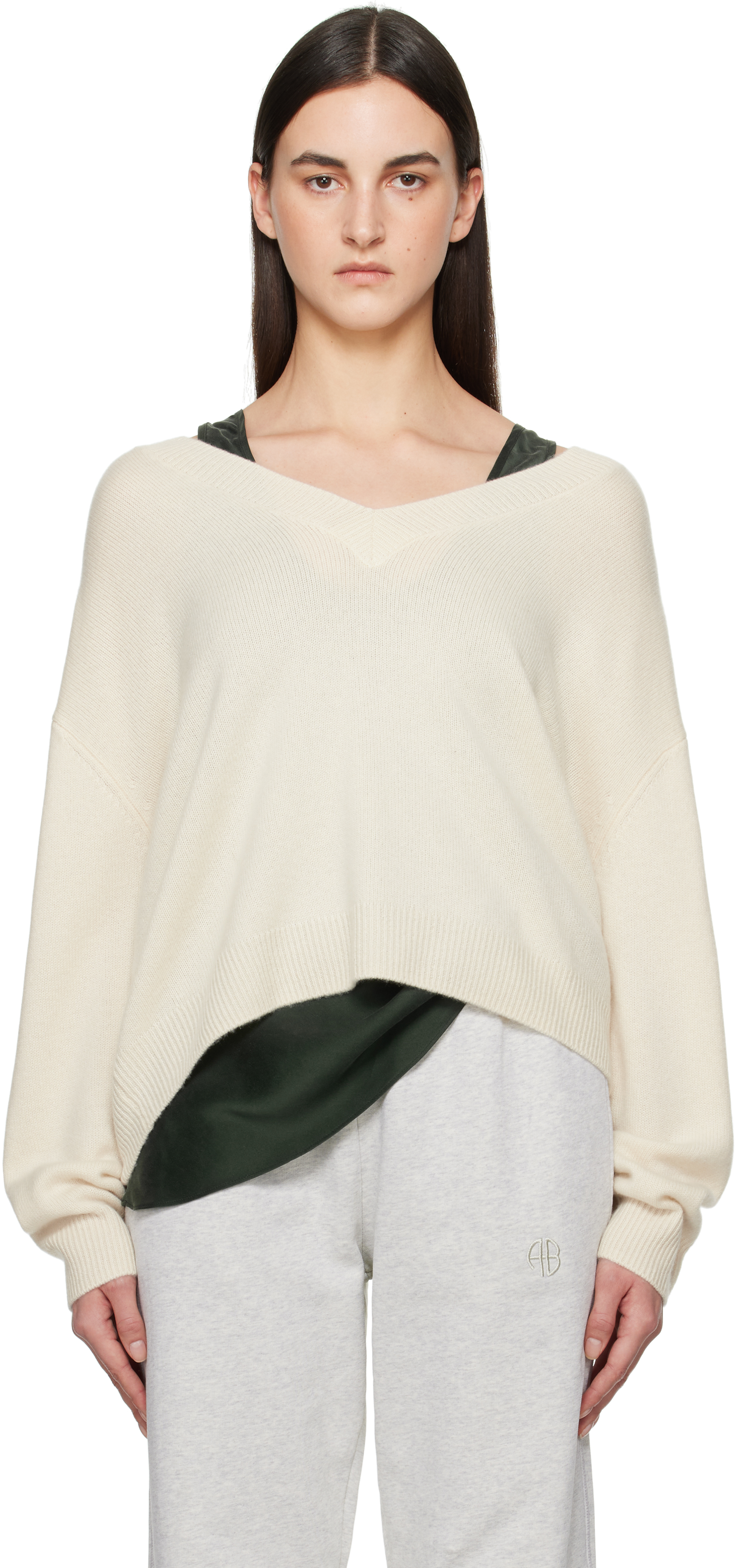 

Свитер Lee цвета Off-White ANINE BING, Cream